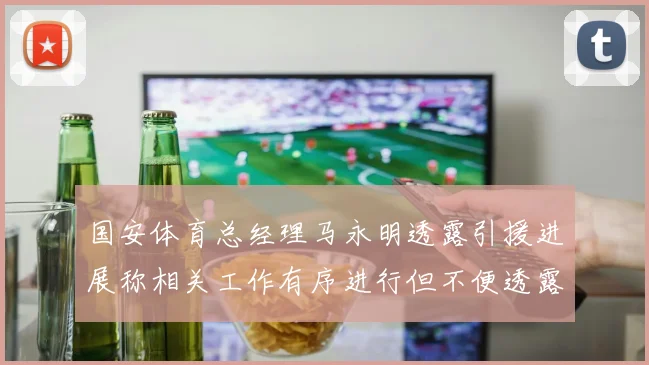 国安体育总经理马永明透露引援进展称相关工作有序进行但不便透露名字