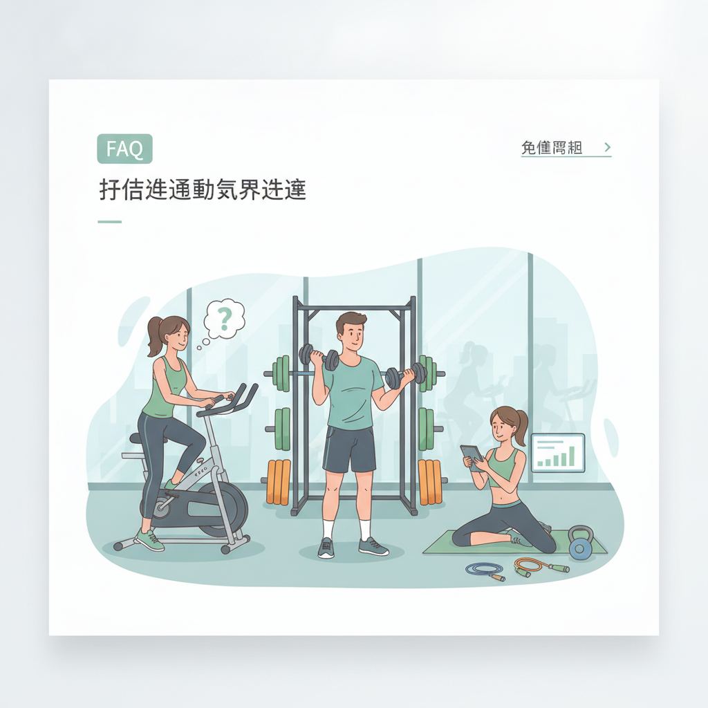 健身常见问题解答，让你更有效地使用运动器材