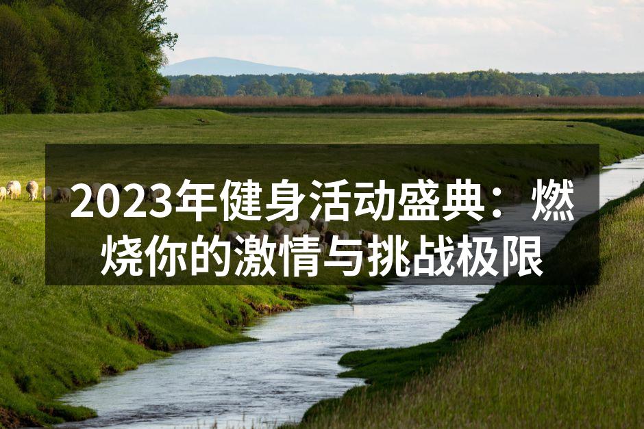 2023年健身活动盛典：燃烧你的激情与挑战极限